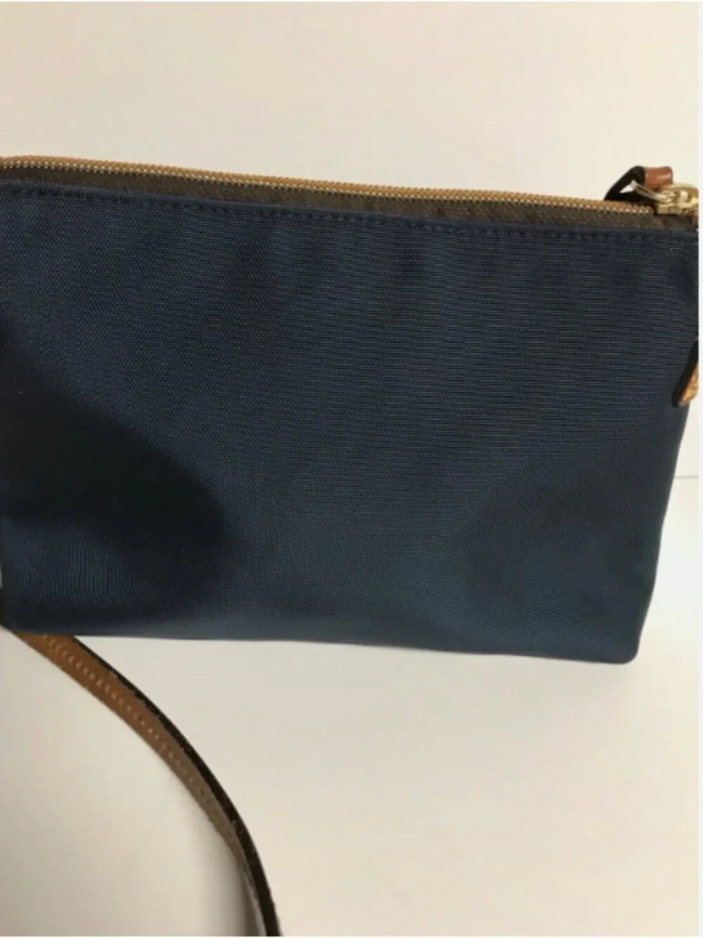 Dooney and Bourke Navy Nylon Crossbody Adj Strap